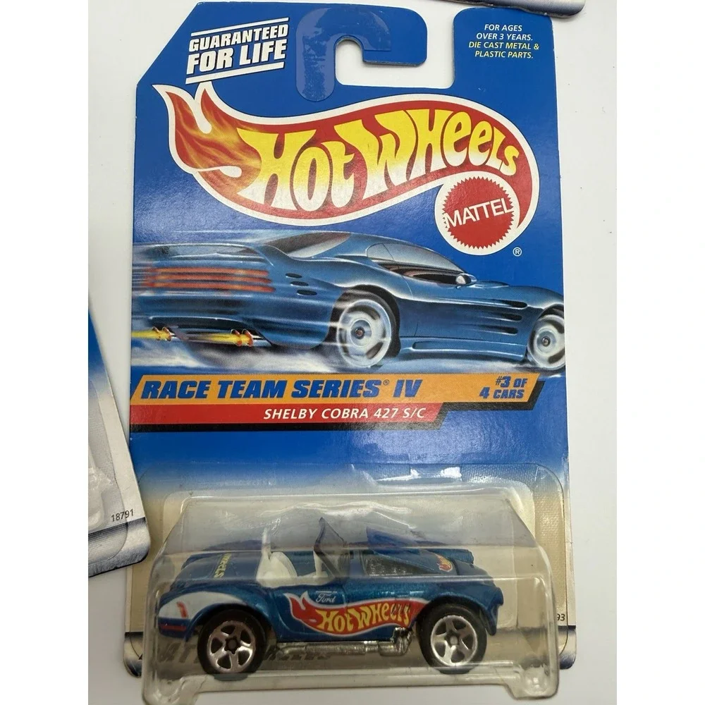 1997 Hot Wheels Race Team Series IV Complete Set Of 4 Vehicles 725,726,727,728‎